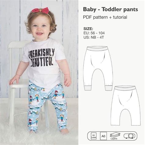 replicate toddler pants|kid pants pattern pdf.